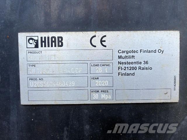 Scania G 410 B8x4*4NA + Hiab X-Hipro 192 E 4 CNG / CBG Muut kuorma-autot