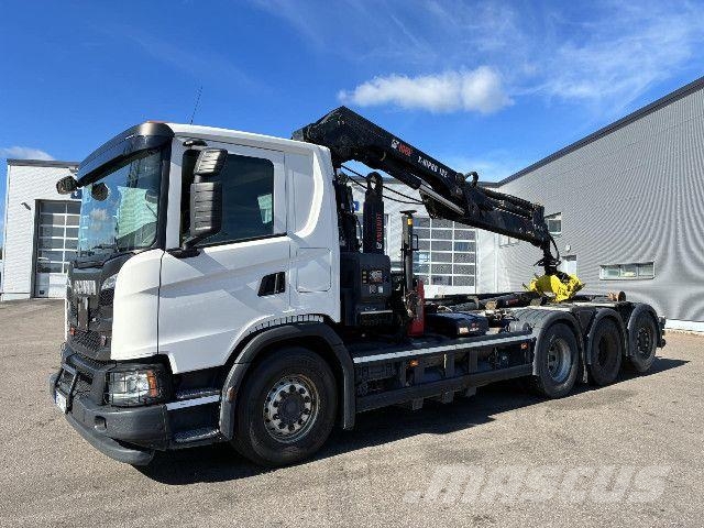 Scania G 410 B8x4*4NA + Hiab X-Hipro 192 E 4 CNG / CBG Muut kuorma-autot