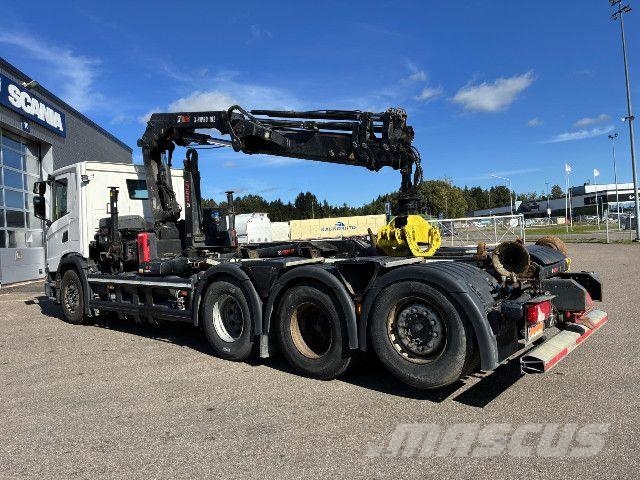 Scania G 410 B8x4*4NA + Hiab X-Hipro 192 E 4 CNG / CBG Muut kuorma-autot