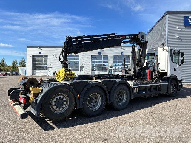 Scania G 410 B8x4*4NA + Hiab X-Hipro 192 E 4 CNG / CBG Muut kuorma-autot