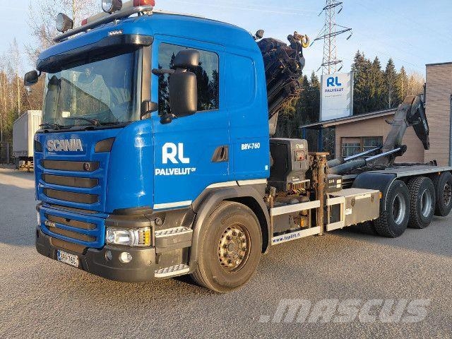 Scania G 490 LB8x4*4HNA Wechselfahrgestell