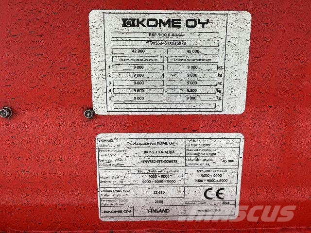 Scania G 560 B8x4*4NB + Perävaunu Kallurid