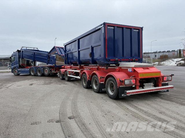 Scania G 560 B8x4*4NB + Perävaunu Kallurid