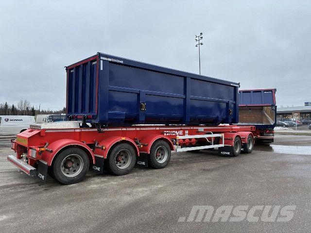 Scania G 560 B8x4*4NB + Perävaunu Kallurid