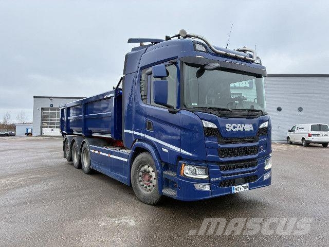 Scania G 560 B8x4*4NB + Perävaunu Kallurid