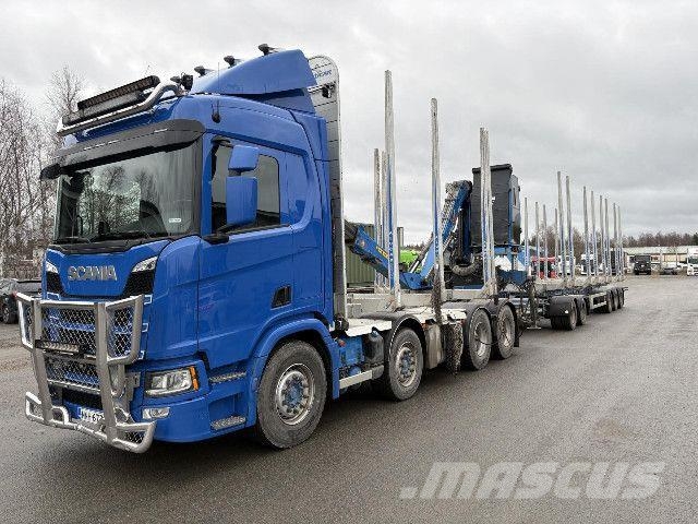 Scania R 560 B8x4NB+PV+Nosturi Puuautot