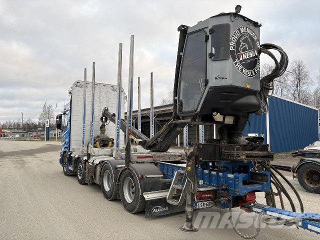 Scania R 560 B8x4NB + PV + Nosturi Лесовозы / Сортиментовозы