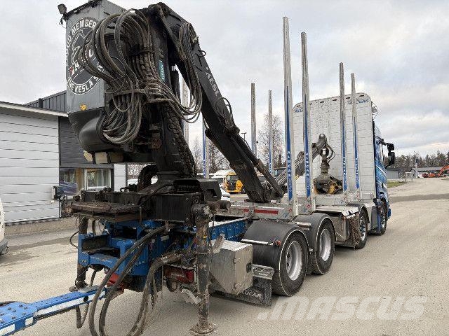 Scania R 560 B8x4NB + PV + Nosturi Лесовозы / Сортиментовозы