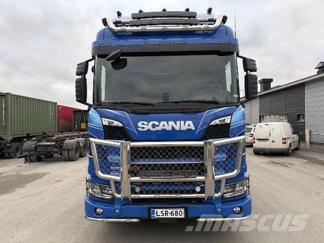 Scania R 560 B8x4NB + PV + Nosturi Лесовозы / Сортиментовозы