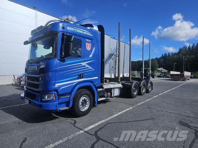 Scania R 650 B8x4*4NA Transporte de madera