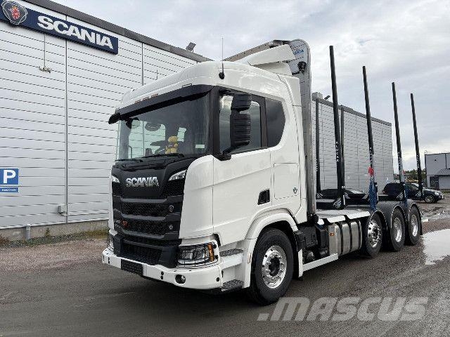 Scania R 660 B8x4/4NB Transporte de madera