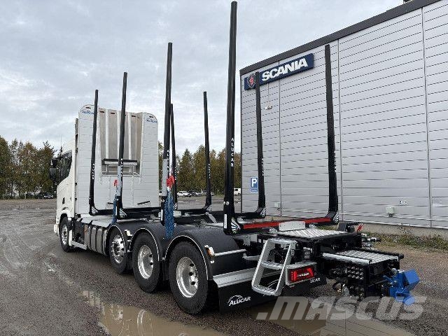 Scania R 660 B8x4/4NB Transporte de madera