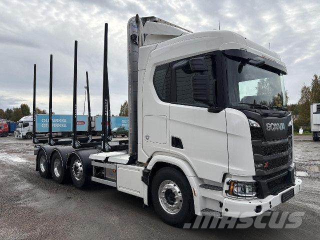 Scania R 660 B8x4/4NB Transporte de madera