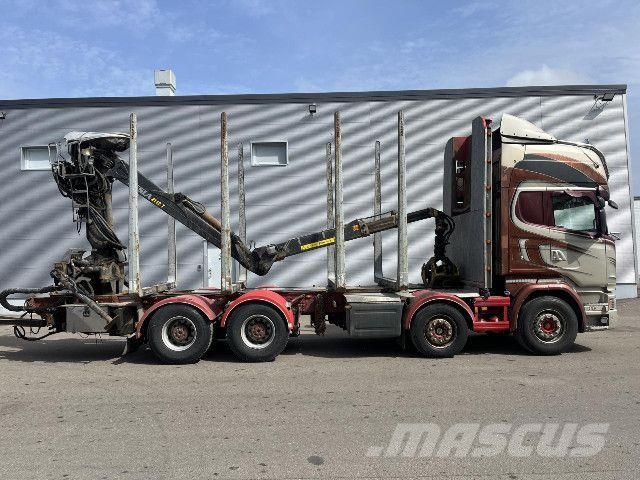 Scania R 730 LB8x4HNB+NOSTURI Rönkszállító teherautók