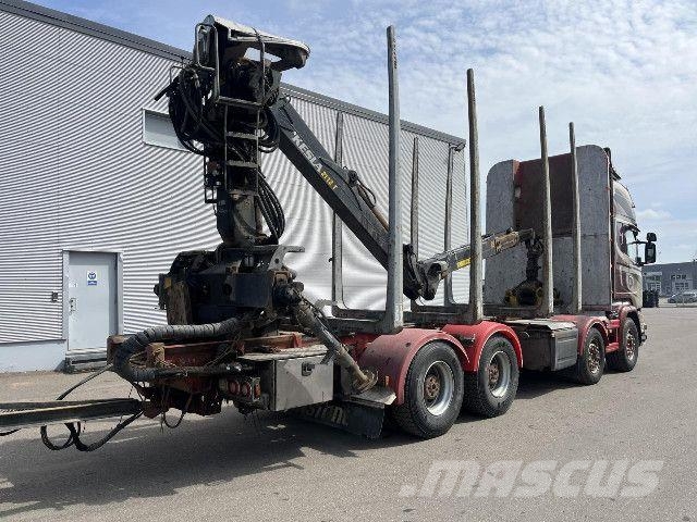 Scania R 730 LB8x4HNB+NOSTURI Rönkszállító teherautók