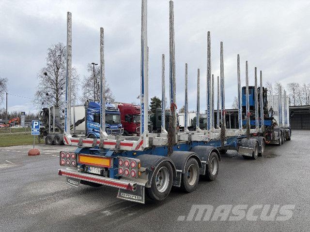 Scania R580 8x4/4 + PV+ Nosturi Puuautot