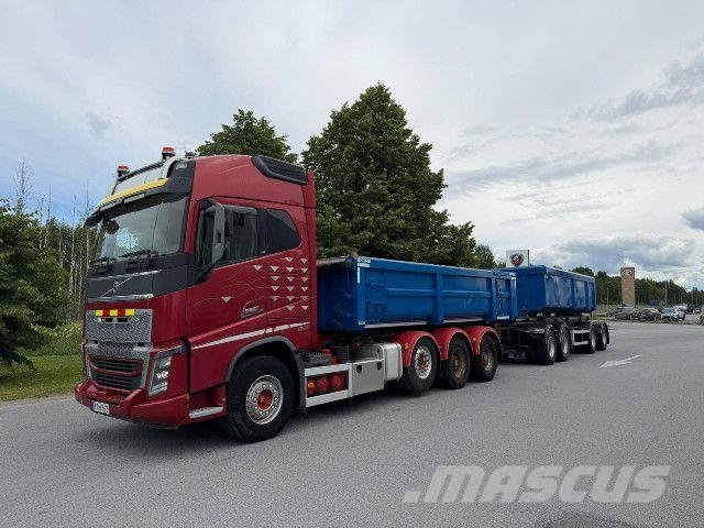Volvo FH16 + SLP perÃ¤vaunu Tipper trucks