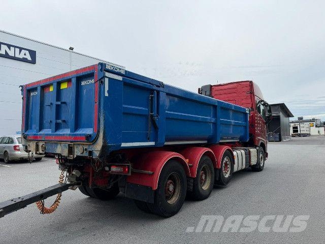 Volvo FH16 + SLP perÃ¤vaunu Tipper trucks