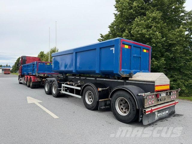 Volvo FH16 + SLP perÃ¤vaunu Tipper trucks