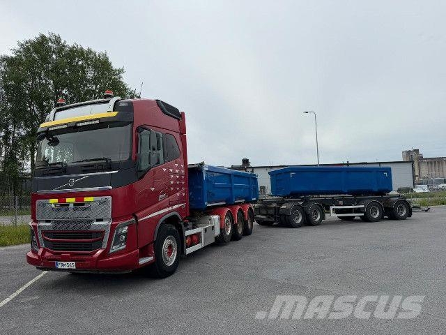 Volvo FH16 + SLP perÃ¤vaunu Tipper trucks