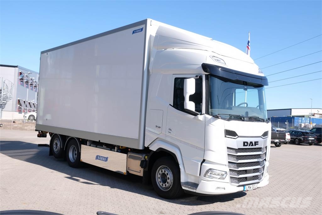 DAF Ny DAF XF530 6x2*4 Närko skåpbil - 3 års fordonsga Camiones caja cerrada