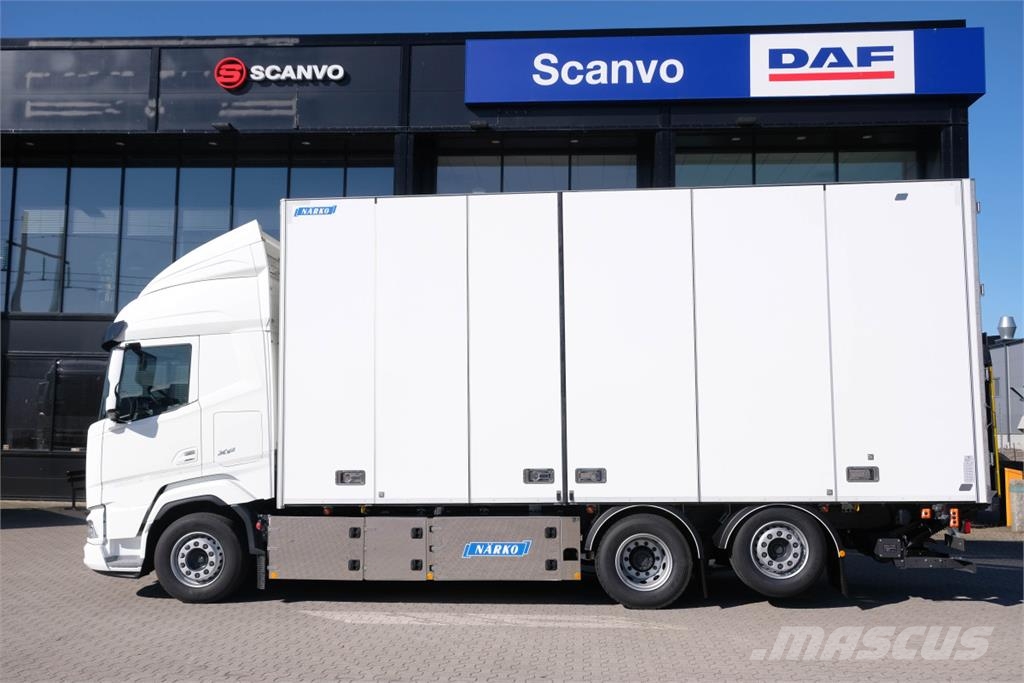 DAF Ny DAF XF530 6x2*4 Närko skåpbil - 3 års fordonsga Camiones caja cerrada