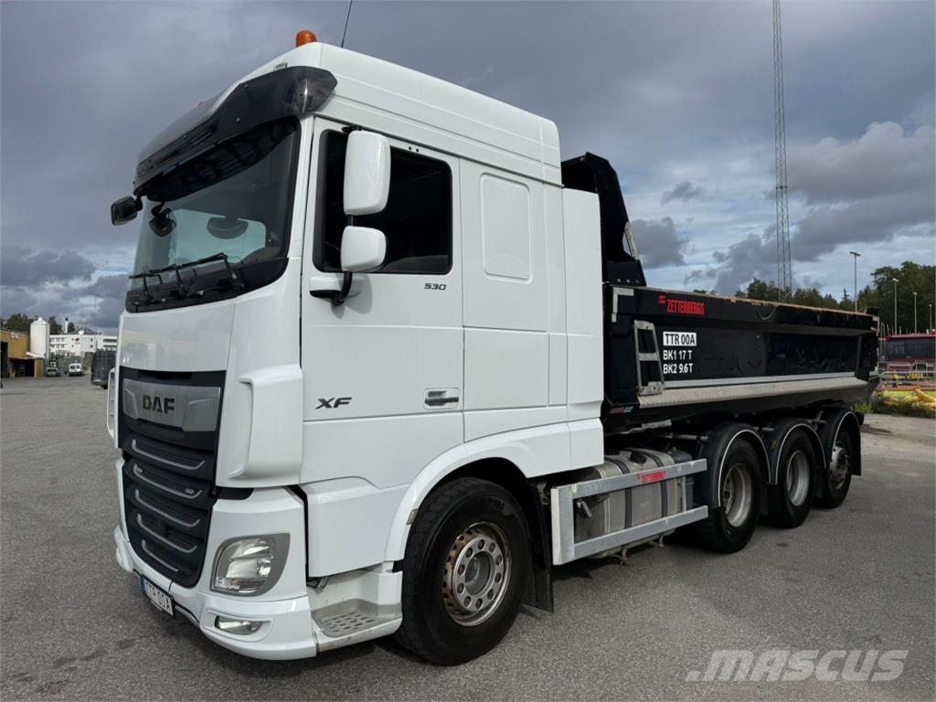 DAF XF530 Tridem Zetterberg Dumper Camiones bañeras basculantes o volquetes