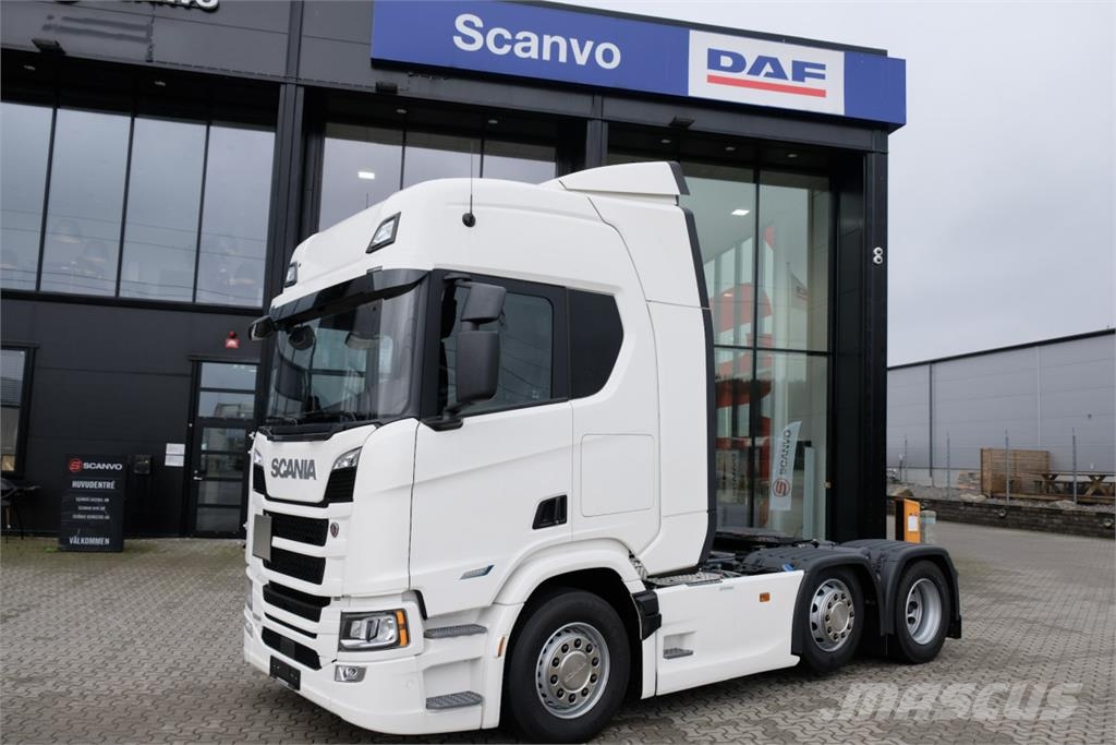 Scania R500 6x2/4 pusher dragbil 2026 års modell Sadulveokid