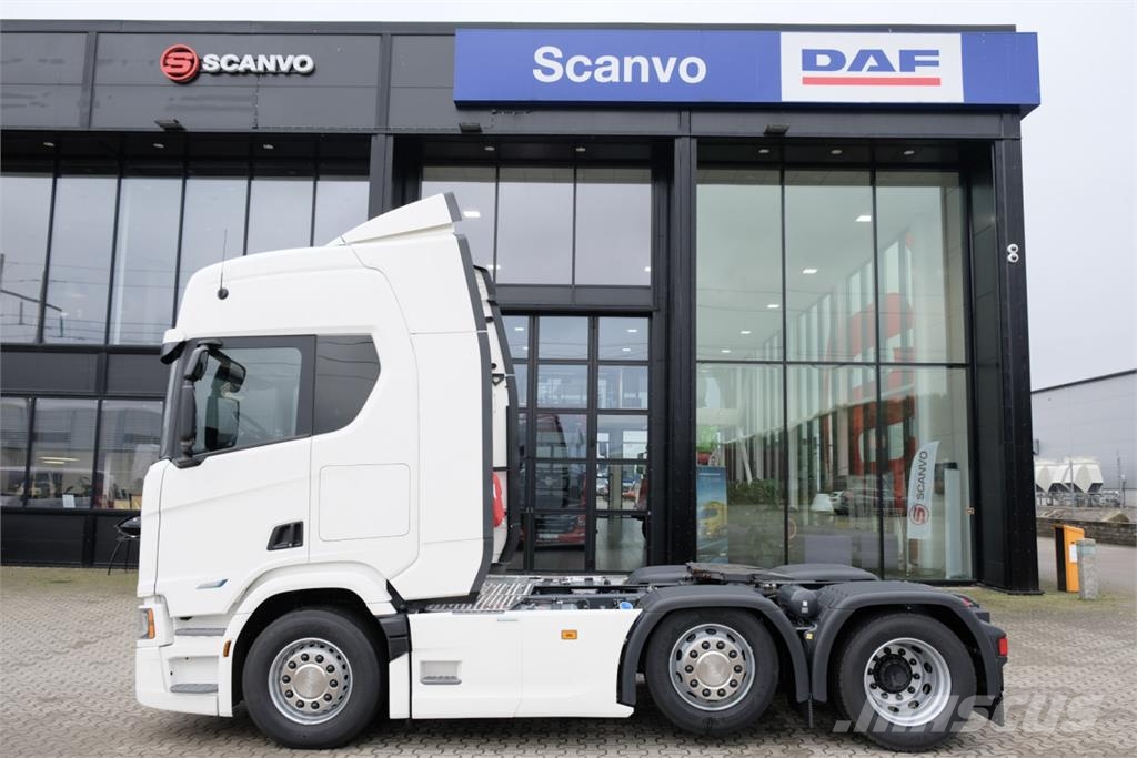 Scania R500 6x2/4 pusher dragbil 2026 års modell Sadulveokid