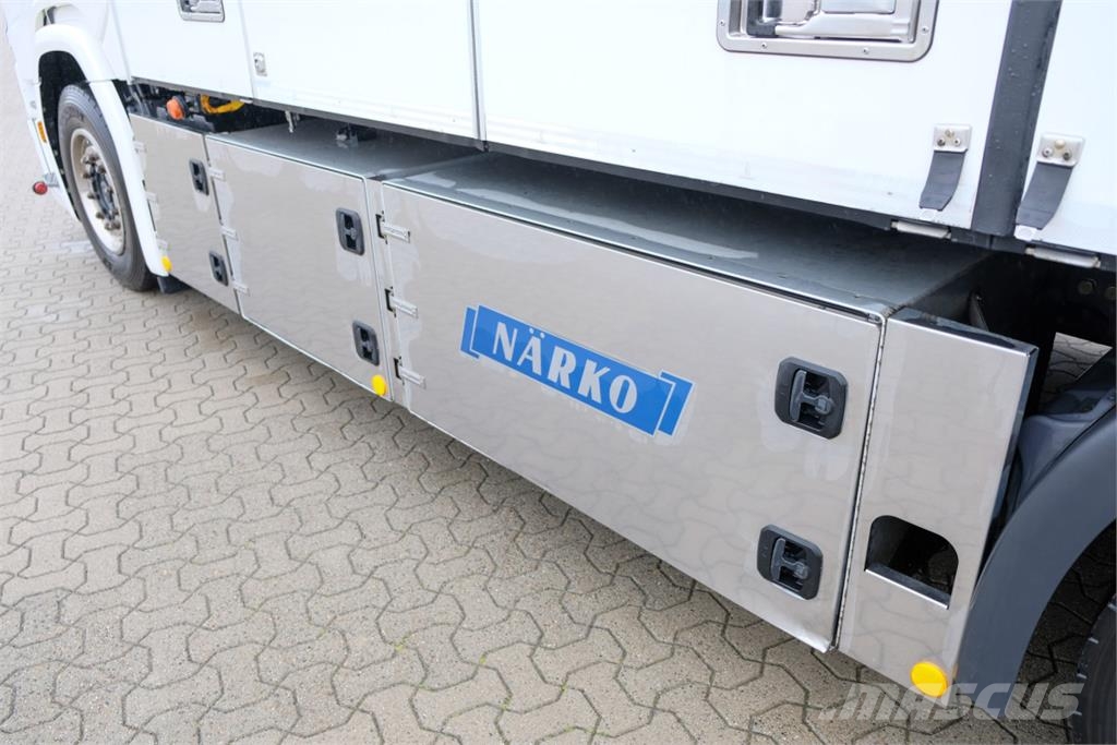 Scania R590 V8 6x2*4 Närko skåpbil - Zepro 2t lift Sanduk kamioni