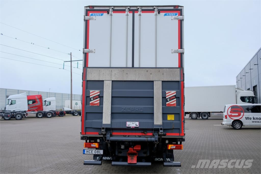 Scania R590 V8 6x2*4 Närko skåpbil - Zepro 2t lift Sanduk kamioni