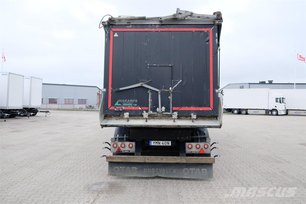 Trailer CMT 3-axlad 60 kubiks volymtrailer med tip Kiperi prikolice