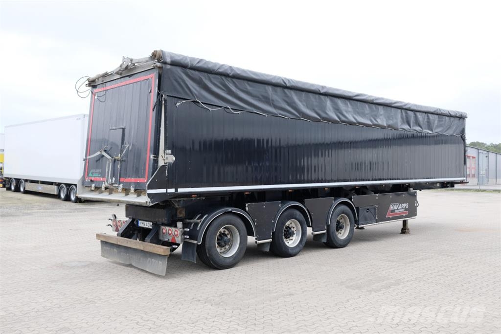 Trailer CMT 3-axlad 60 kubiks volymtrailer med tip Kiperi prikolice