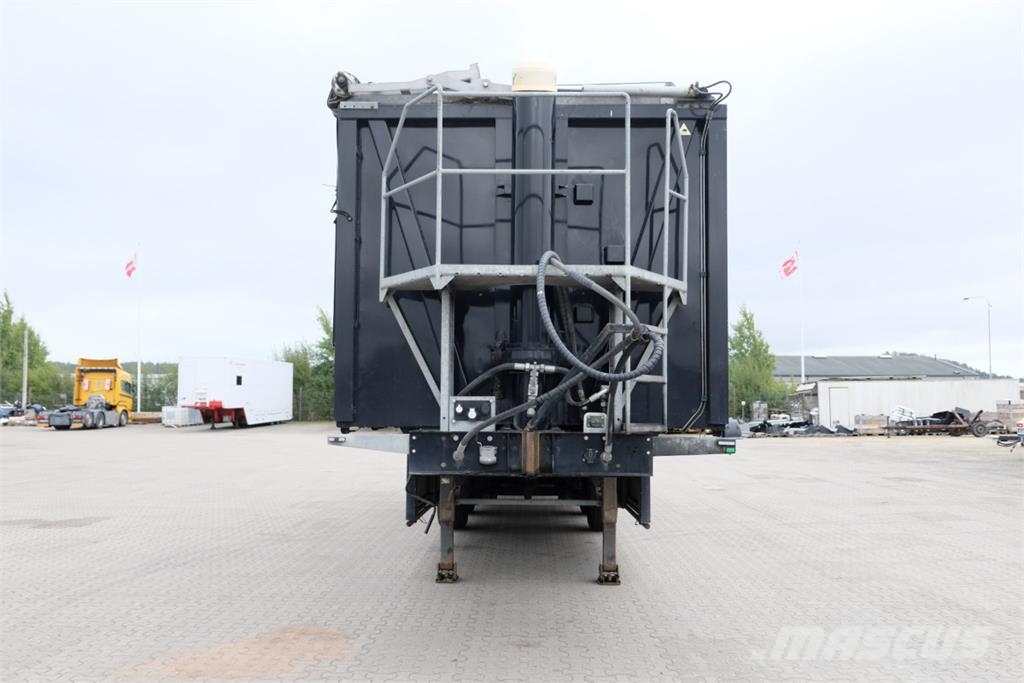 Trailer CMT 3-axlad 60 kubiks volymtrailer med tip Kiperi prikolice