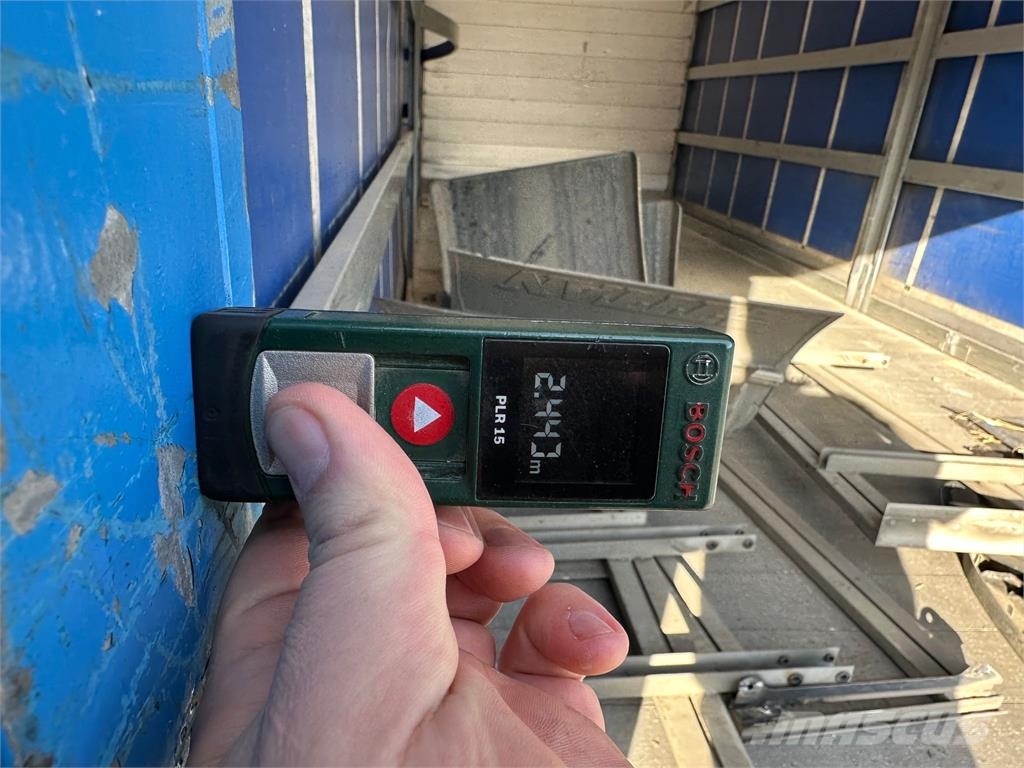 7,5 mtr alu fragtlad - Zepro Z2500-150 MA lift Kasser
