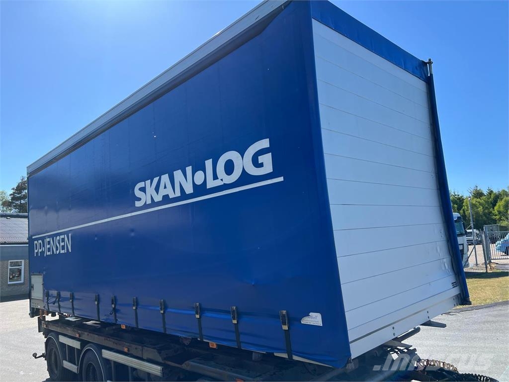 7,5 mtr alu fragtlad - Zepro Z2500-150 MA lift Kasser