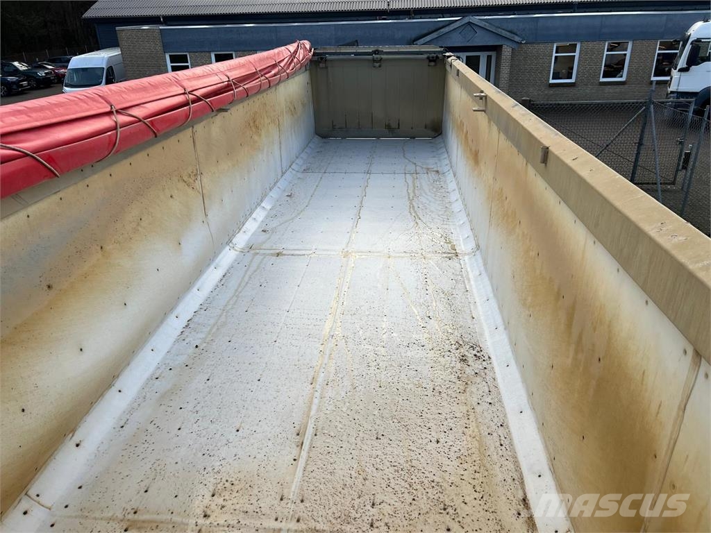 CMT 36m3 alu kasse - aut presenning Semirremolques bañera