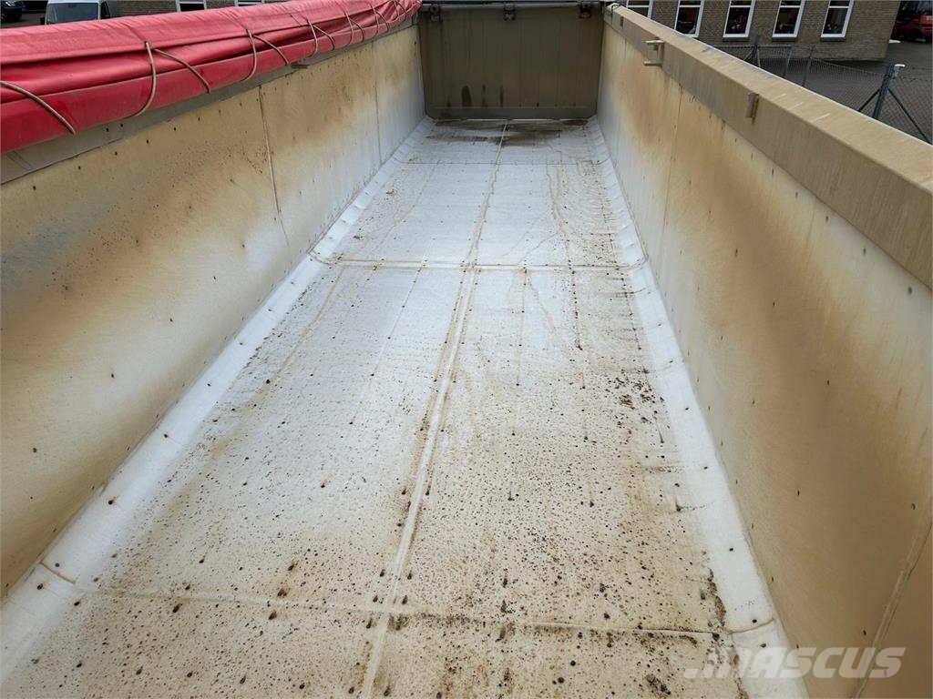 CMT 36m3 alu kasse - aut presenning Semirremolques bañera