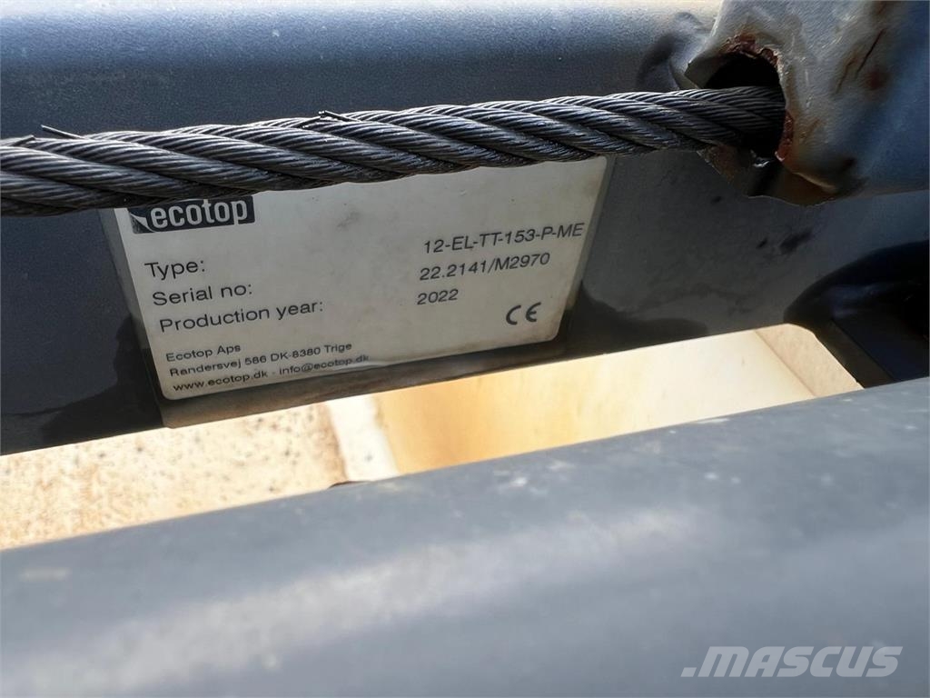 CMT 36m3 alu kasse - aut presenning Semirremolques bañera