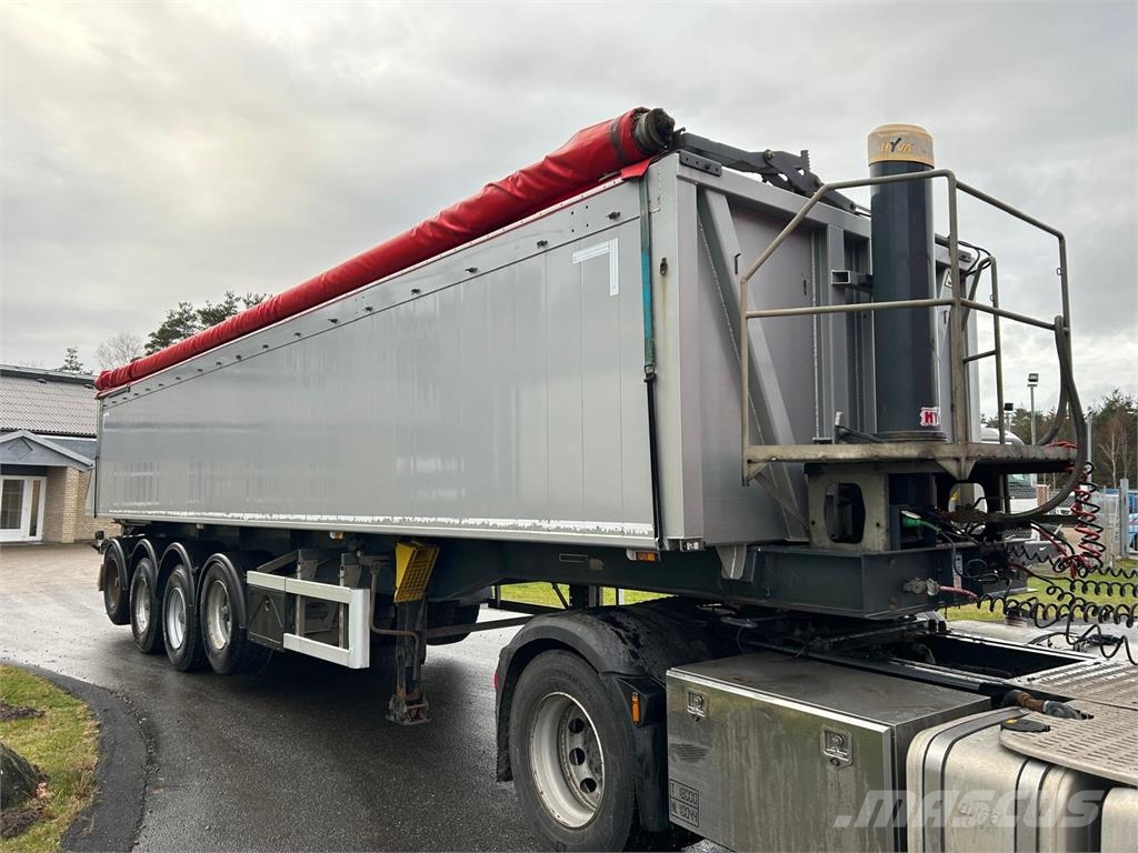 CMT 36m3 alu kasse - aut presenning Semirremolques bañera