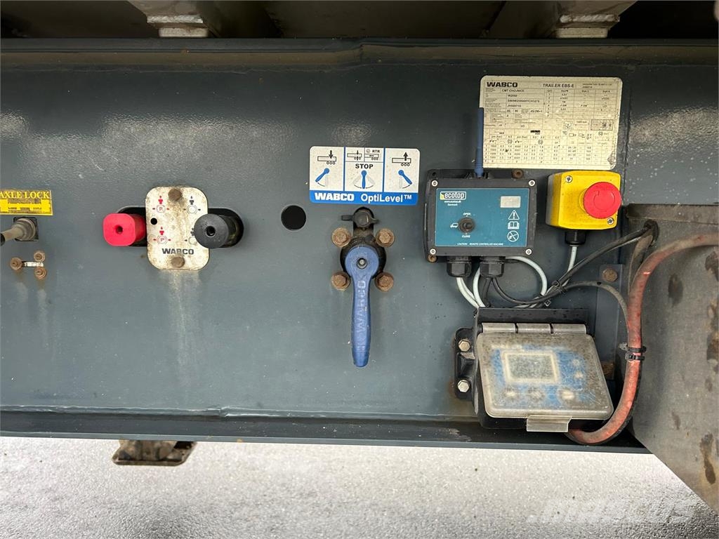CMT 36m3 alu kasse - aut presenning Semirremolques bañera