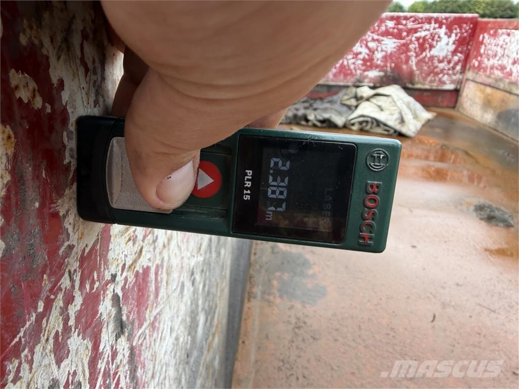 DC-Container 5,95 mtr 2-delt pendel - isoleret asf Фургони