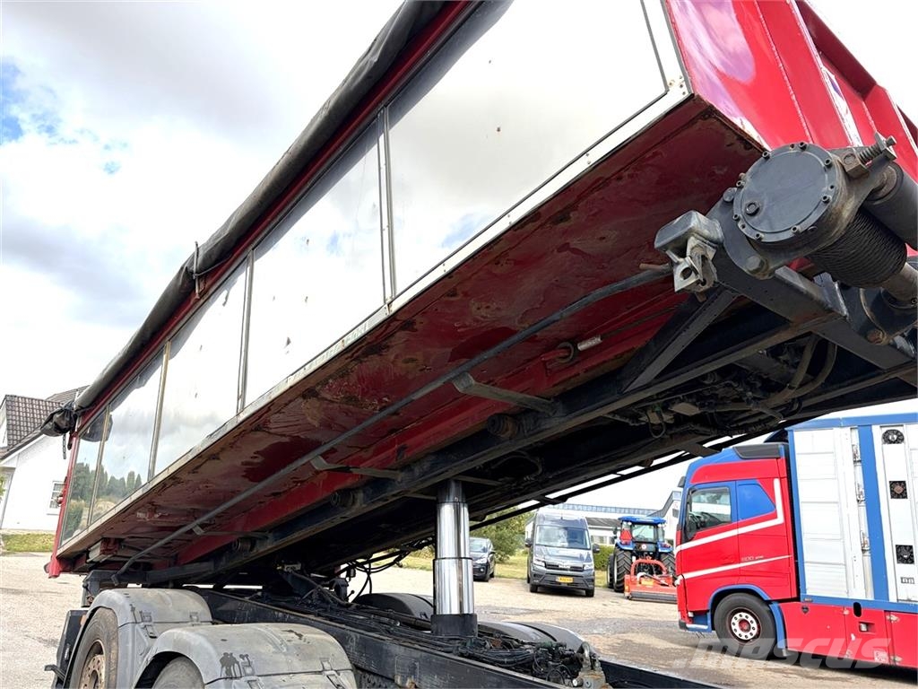 DC-Container 5,95 mtr 2-delt pendel - isoleret asf Фургони