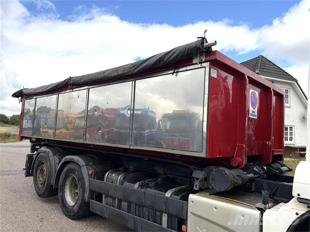 DC-Container 5,95 mtr 2-delt pendel - isoleret asf Фургони