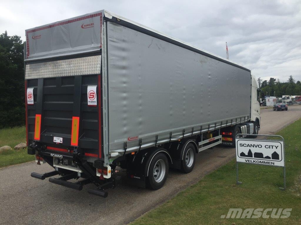 Hangler 12,5 mtr 2 akslet city lift - 30 pallers Citytrailers