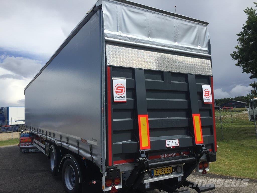 Hangler 12,5 mtr 2 akslet city lift - 30 pallers Citytrailers