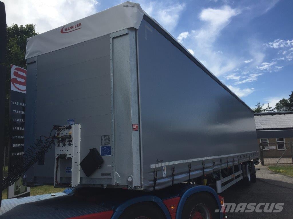Hangler 12,5 mtr 2 akslet city lift - 30 pallers Citytrailers