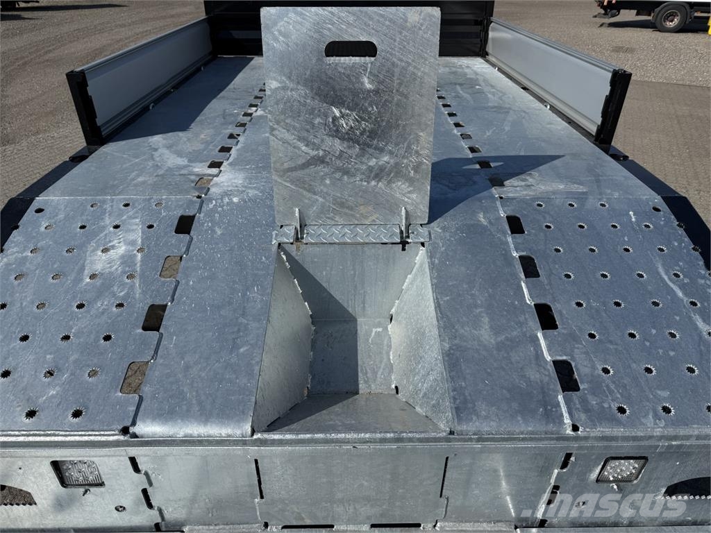 Hangler 13,4 mtr Agro Line maskintrailer med hjulbrønde نصف مقطورات مركبات النقل
