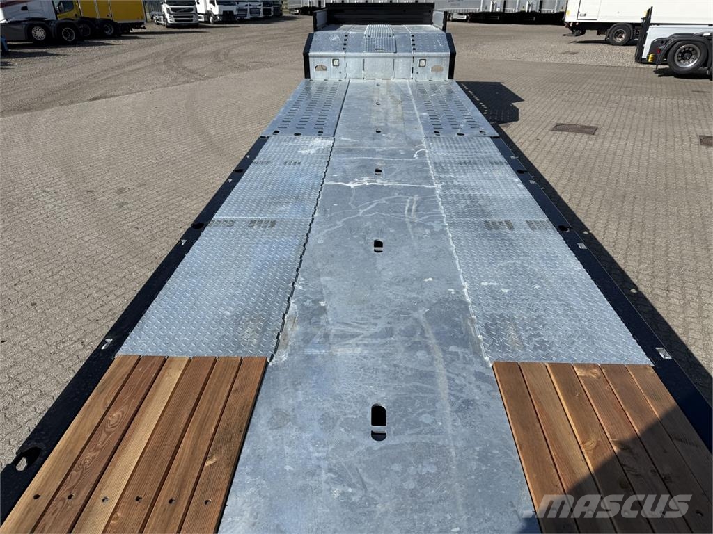 Hangler 13,4 mtr Agro Line maskintrailer med hjulbrønde نصف مقطورات مركبات النقل