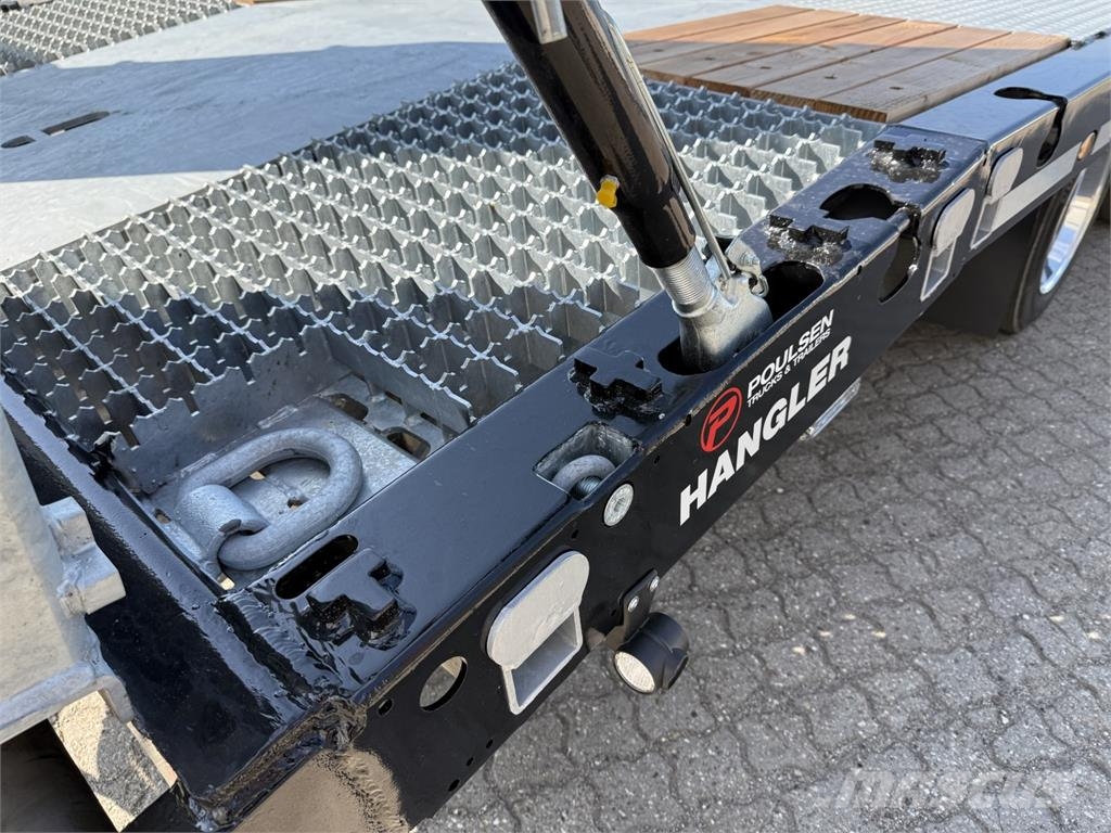 Hangler 13,4 mtr Agro Line maskintrailer med hjulbrønde نصف مقطورات مركبات النقل